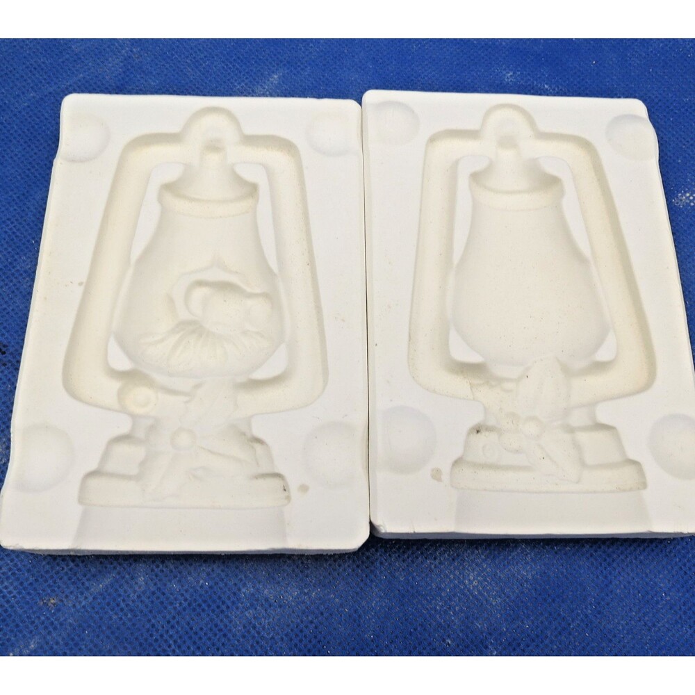 Alberta Vintage 1978 Mouse in Lantern Ornament Slip Mold A-121